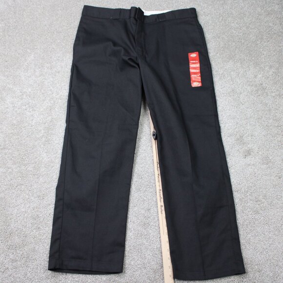 Dickies 874 Work Pants NWT Mens 40x30 Black Original Fit Flex Straight Leg - Picture 3 of 15